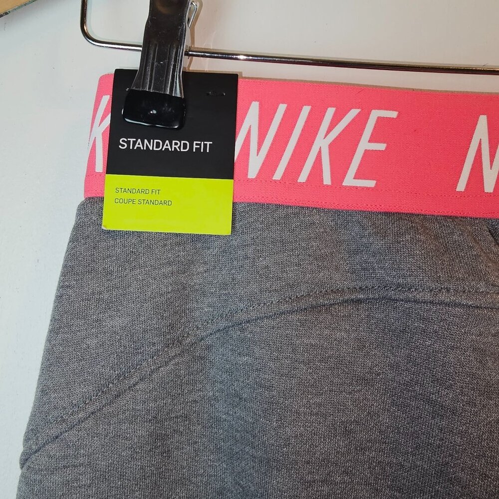 Nike Girls Dri-Fit Training Lightweight Sweats Pant Gray Joggers, Large, NWT - Picture 8 of 9